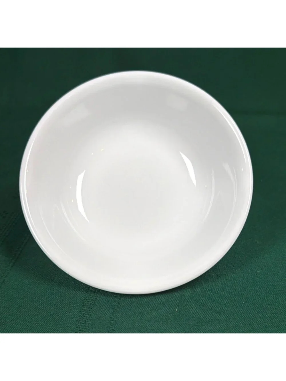 Vintage Retired 80s Set Lot of 4 Corelle Corning White Fruit Dessert Bowls USA